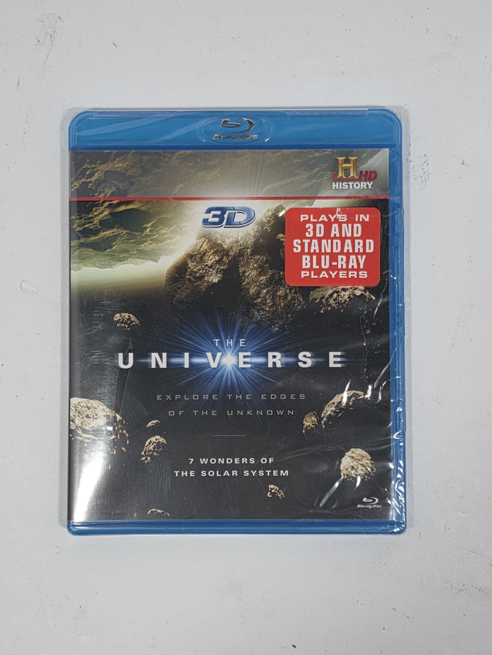 The Universe 7 Wonders Solar System 3D Blu-ray History Channel NEW SEALED